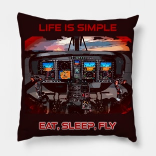 Aviation cockpit Pillow