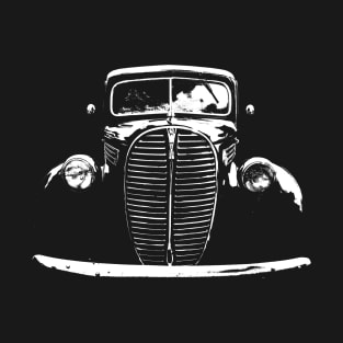 Ford 81C 1930s classic barrel grille pickup truck monoblock white T-Shirt