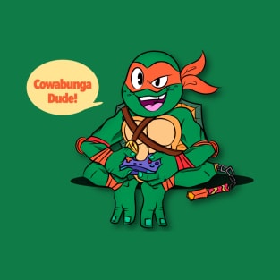 Cowabunga Dude’s!🐢🍕🛹🕹 T-Shirt