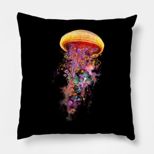 Jellyfish World Pillow