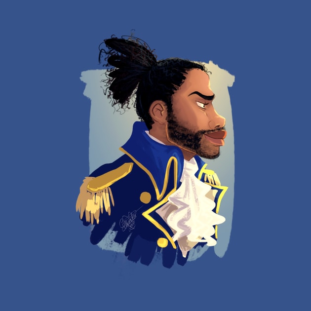 HAMILTON MUSICAL Lafayette by MeikeARTS