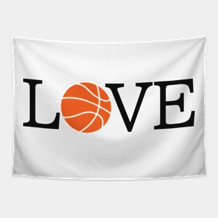 Basketball Love Tapestry