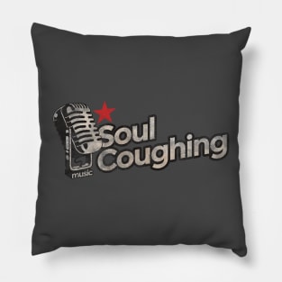 Soul Coughing Vintage Pillow