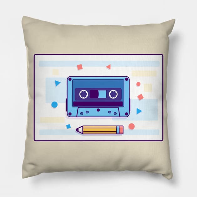 Retro Hacker Pillow by MissMorty2