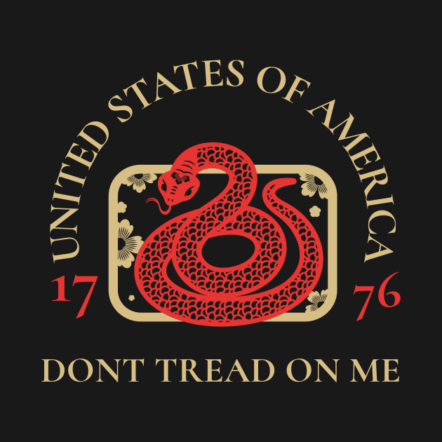 Dont Tread on Me 1776 by The Libertarian Frontier 