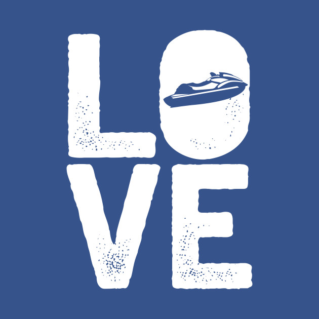 Disover Jet Ski Love Jetski Lover Watercraft - Jet Ski - T-Shirt