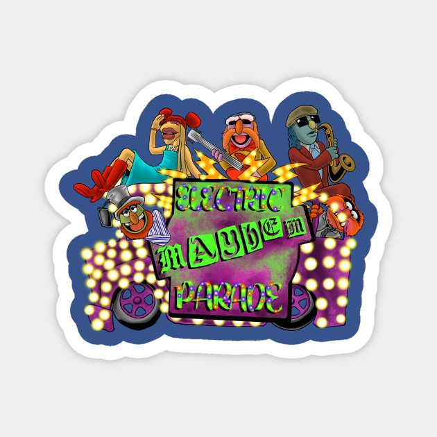 Mayhem Parade Magnet by Can't Stop The Rope Drop
