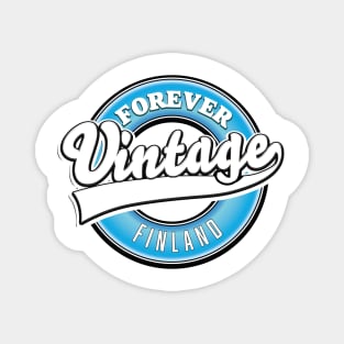 Forever vintage Finland logo Magnet