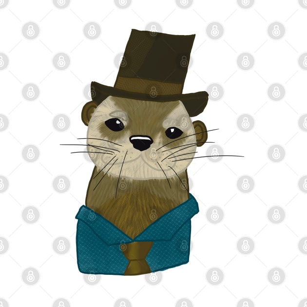 An Otter Gentleman by bohomermaidgal