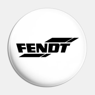 Fendt Tractors Logo Black Pin