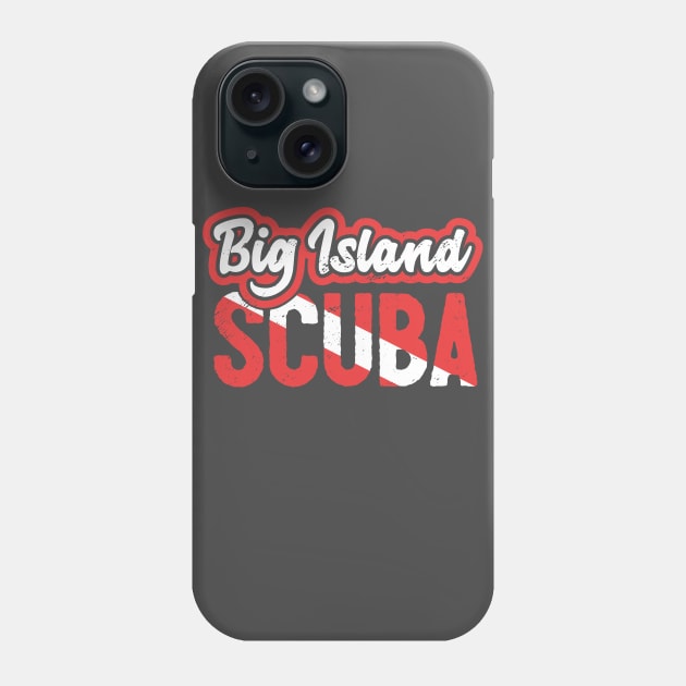 Scuba Diving Big Island Hawaii Diver Phone Case by Uinta Trading