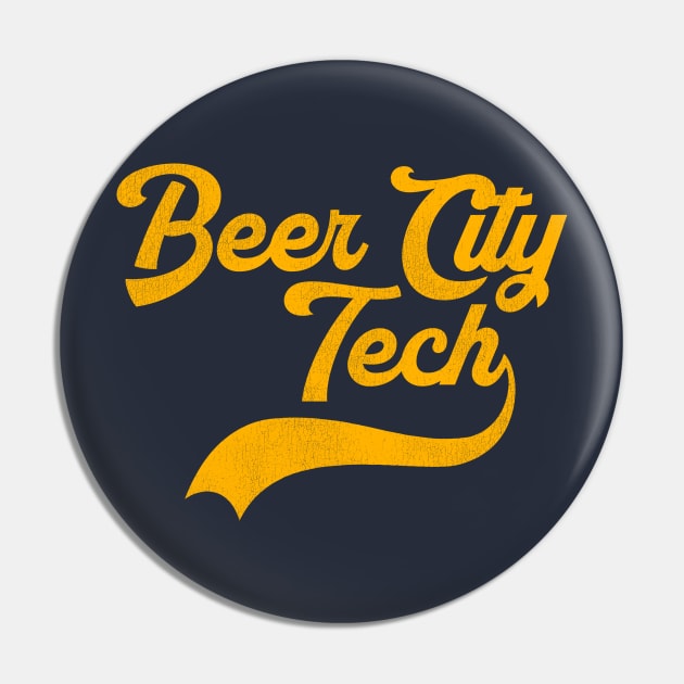 Beer City Tech Pin by darklordpug