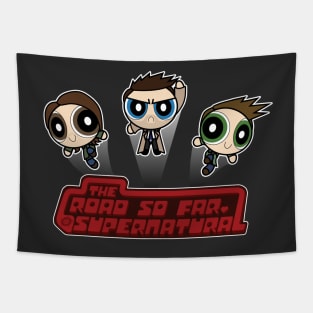 Supernatural Puffs Tapestry