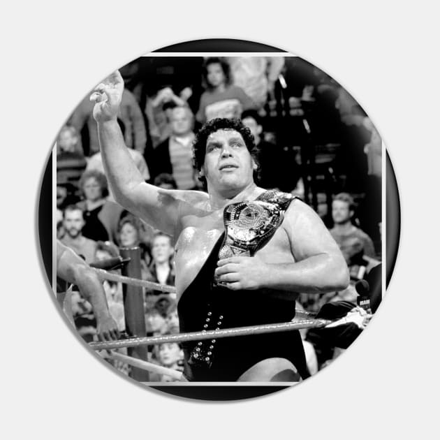 Legendary andre the giant Pin by SUPER BOOM TO THE LEGENDS