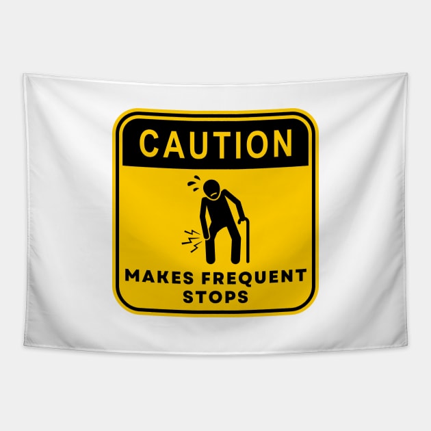 Caution Makes Frequent Stops 02 Tapestry by RakentStudios