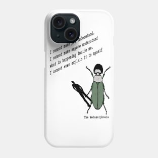 Franz Kafka Book Quote Phone Case