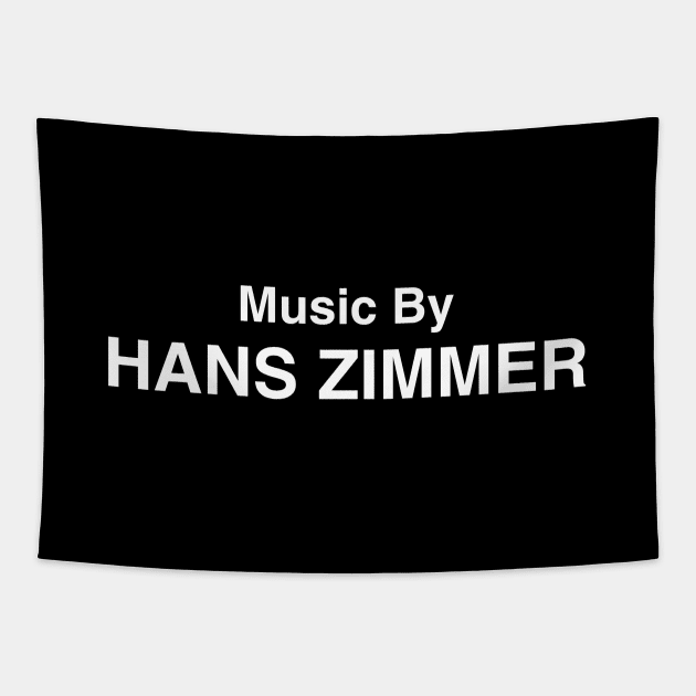 Music By Hans Zimmer Tapestry by GloopTrekker