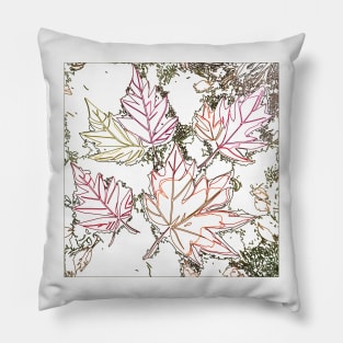 Falling leaves Pillow