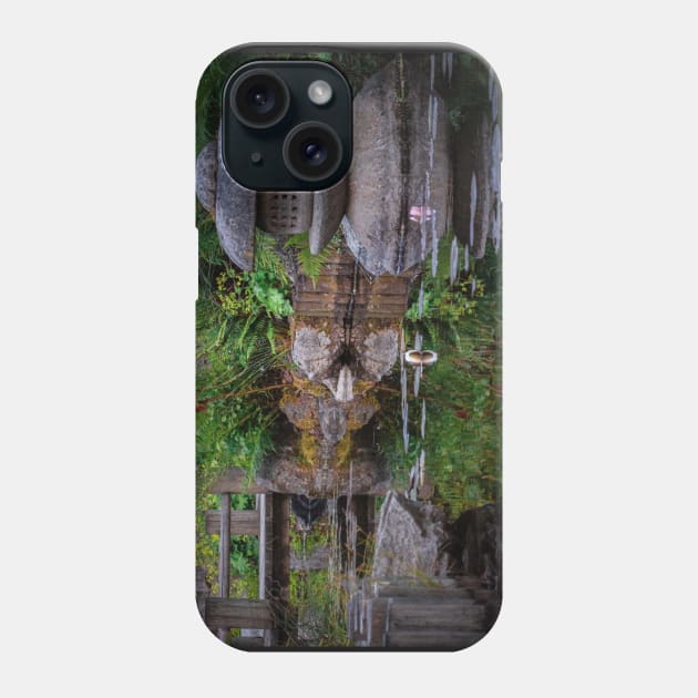 Japanese pond reflections Phone Case by SandiLin