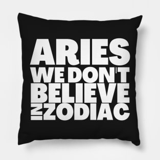 Funny Aries Birthday Gift Ideas Pillow