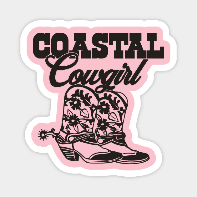 Coastal Cowgirl Shirt, Trendy Beach Shirt, Cowgirl Summer Aesthetic, Shirt for teens, Hoodie, Magnet by Hamza Froug