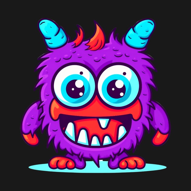 Cartoon Monster by unrefinedgraphics