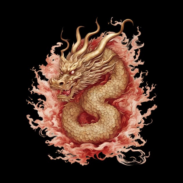 Fire Dragon by animegirlnft