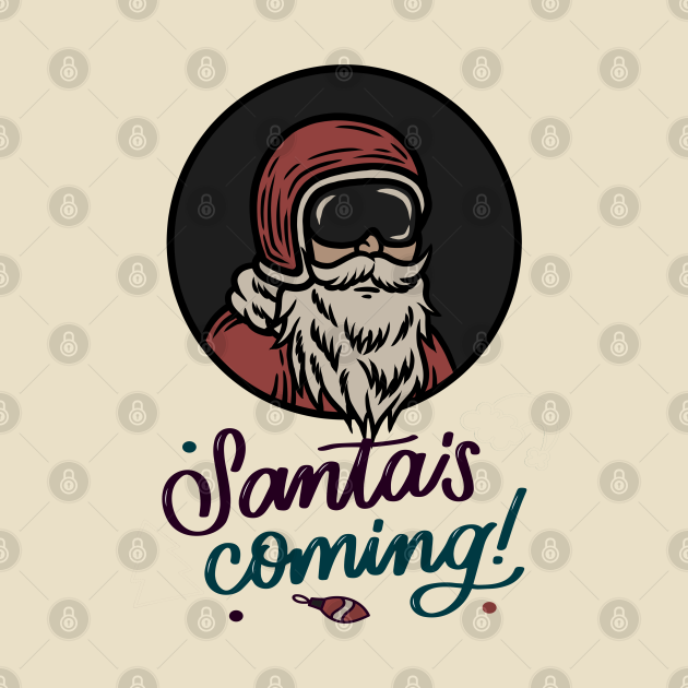 Discover Classic Santa Coming - Santas Coming - T-Shirt