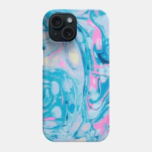 Blue Marble Abstract Phone Case