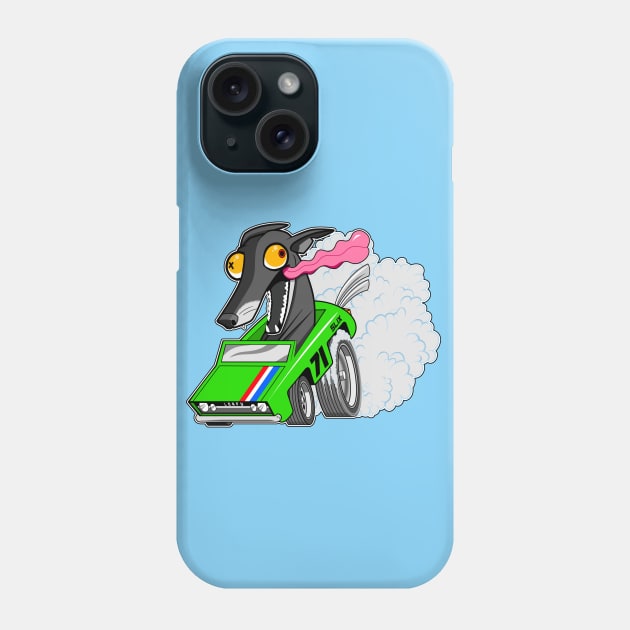 Paw to the Floor Phone Case by Daft Greyhound