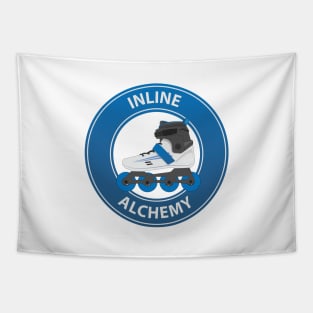 Inline Alchemy - Blue Inline skate & rollerblade Tapestry