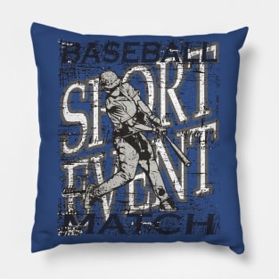 Sport Event Baseball Match Abstract Pillow