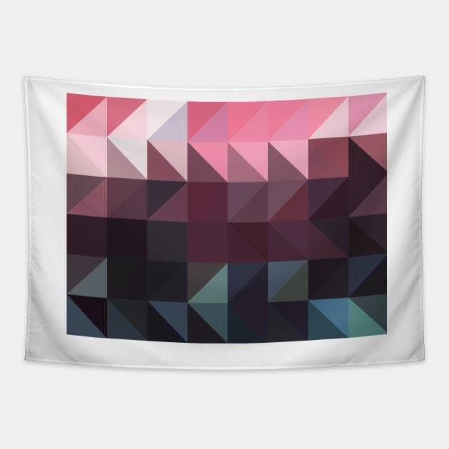 Cubist Checkerboard Tapestry by Dturner29