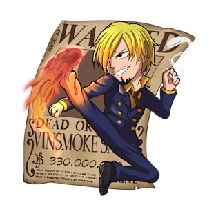 Wanted Sanji T-Shirt