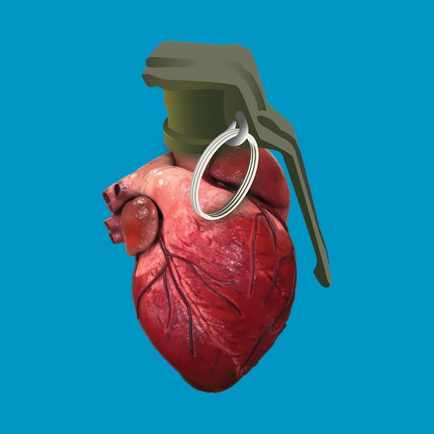 Heart Grenade by at1102Studio