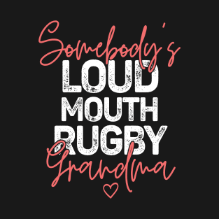 Funny Rugby Grandma Pregnancy Announcement T-Shirt