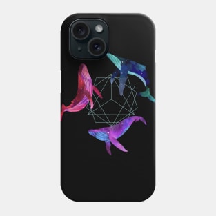 space whale Phone Case