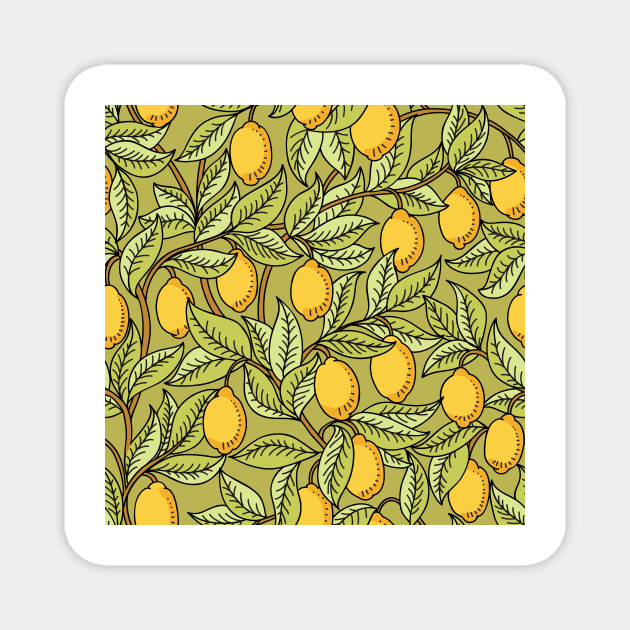 Fresh Lemons Magnet by edwardecho