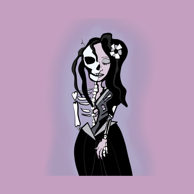 Gothic Art Victorian Corpse Woman by Pixel Paragon