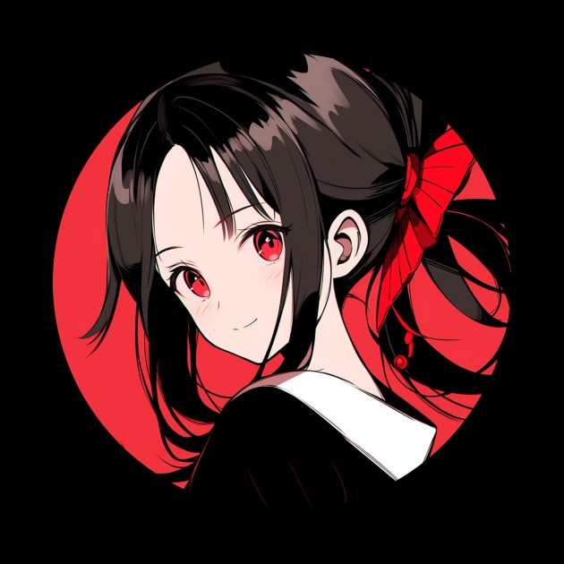 Kaguya Shinomiya, Love is War, Kaguya Sama Graphic by luna doodle shop