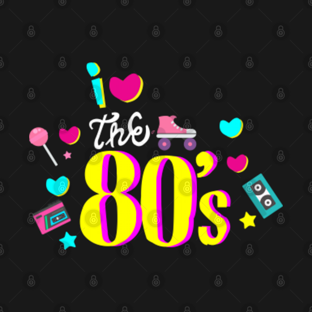 80s 1980s - 80s - T-Shirt