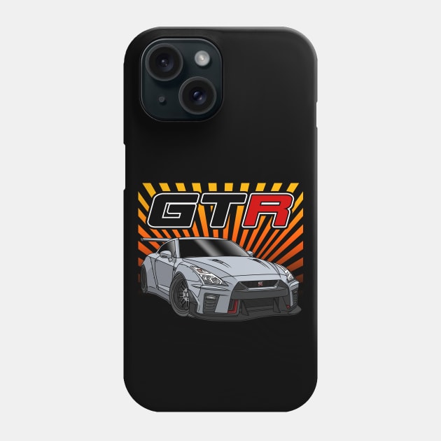 Nissan GTR Phone Case by Guyvit