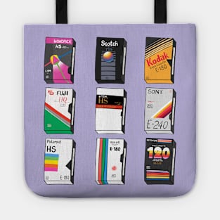 Retro VHS Collection Tote