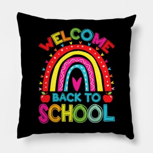 Back To School Teacher Students First Day Of School Pillow