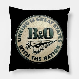 B&O Railroad 1 Pillow