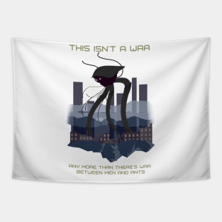 This is Not a War Alien Invasion Halloween Design Tapestry