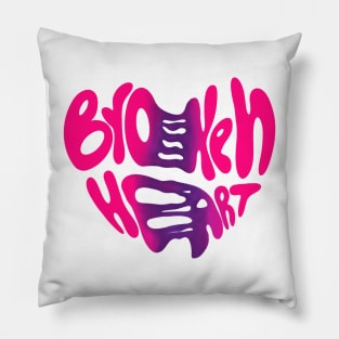 Broken heart Pillow