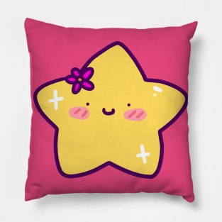 Cute Flower Star Pillow