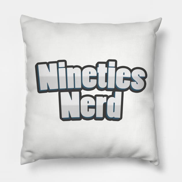 Nineties Nerd Pillow by PaletteDesigns