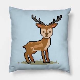 Pixelated Wilderness Pillow